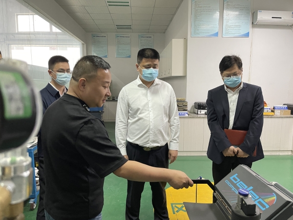 双百双千在行动|市科技局领导赴文成县调研科技创新工作 技术交流